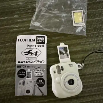 레어 instax 미니어처 폴라로이드 화이트 가챠 절판