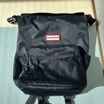 HUNTER 블랙 럭색/백팩