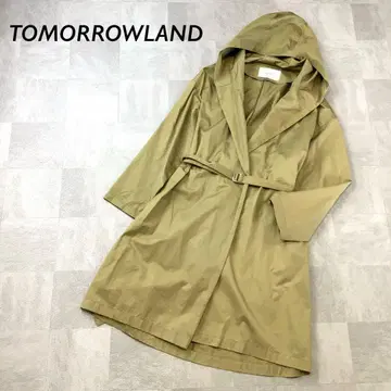 TOMORROWLAND 코튼 후디 라이트 코트 카키