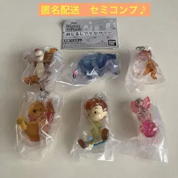 Winnie the Pooh 메지루시 액세서리 세미 컴플리트 세트