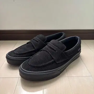 반스 로퍼 블랙 V196CF CN 블랙 슬립온 25.5cm
