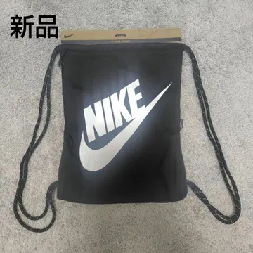 새상품 NIKE 나이키 블랙 짐색 드로우 스트링 냅색
