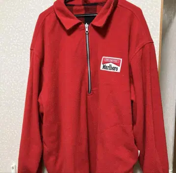말보로 하프 지퍼 빨간 말 90s