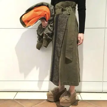 mame kurogouchi 마메쿠로구치 스커트 16AW