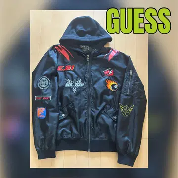 GUESS 후드 부착 자켓 *