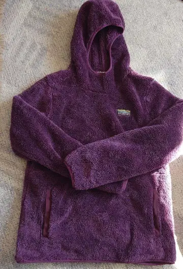 L.L.Bean 플리스 자켓 S 퍼플