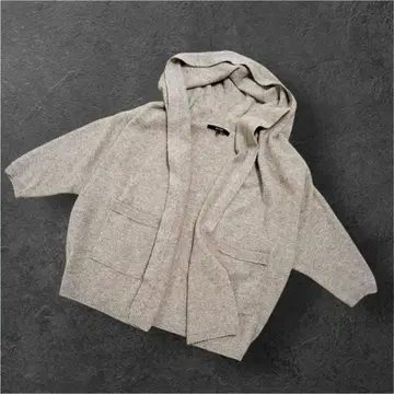 [인기] MACPHEE 맥피 후디 가디건 울 캐시미어