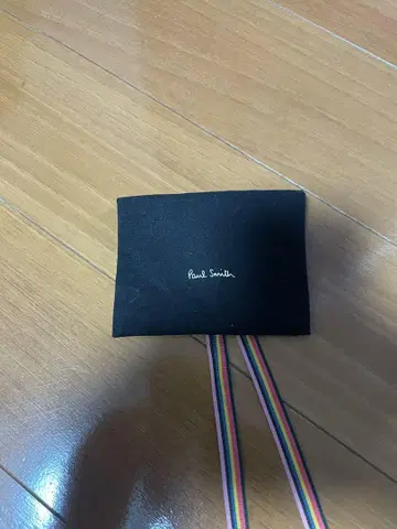 Paul Smith 코인 케이스 블랙 캔버스