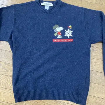 까스텔바작 스누피 패턴 스웨터