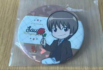 은혼 감사제 오키타 소고 라메 캔뱃지 홀로그램 캔뱃지 J-world