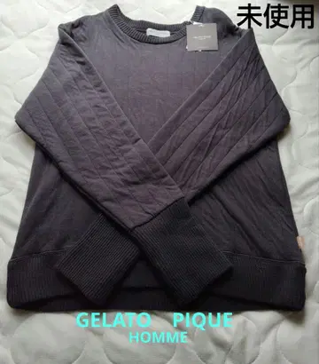 [미사용 택 포함] GELATO PIQUE 다크 그레이 룸웨어 M 사이즈
