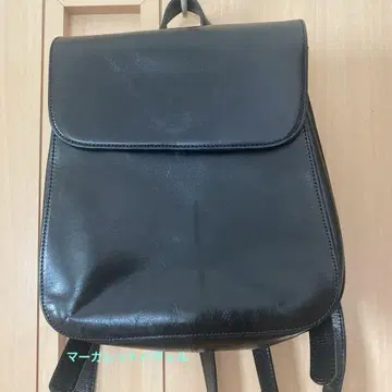 마가렛 하웰 가죽 백팩 빈티지