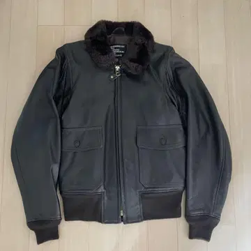 컨디션 최상 / 가죽 TYPE G-4 자켓 블랙