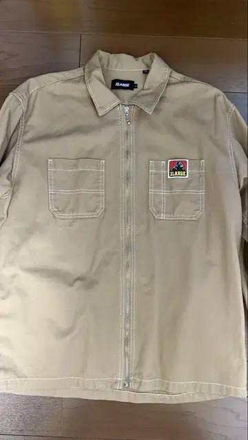 베이지 집업 자켓 XLARGE