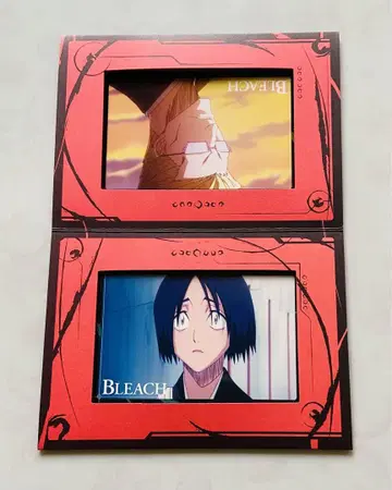 BLEACH 야마다 하나타로 이에는무라 야소치카 트윈 포토 프레임 레어템