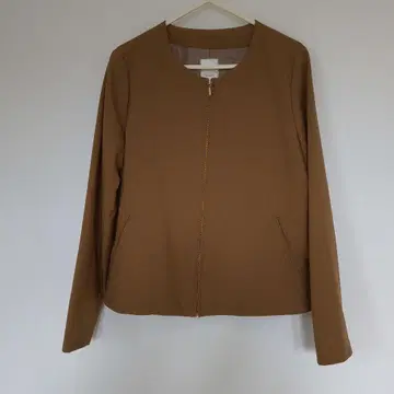 테치치 자켓 브라운