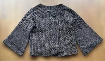새상품급 UNITED ARROWS 가디건 다크 브라운 일본제