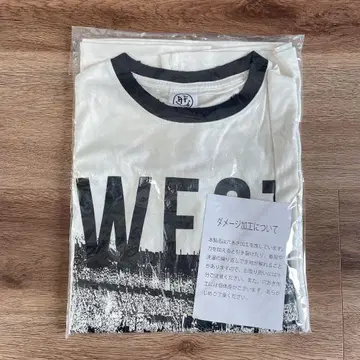 미사용 새상품 WEST. AWARD 후지이 류세이 프로듀스 T셔츠