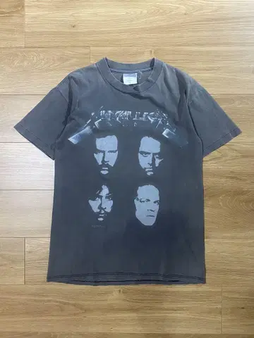 90s METALLICA 투어 티셔츠 밴딩 티