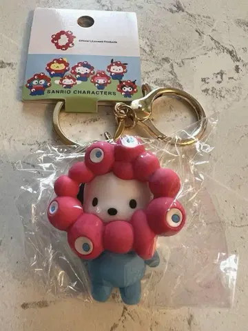 만박 산리오  입체 마스코트 키링 미야쿠미야쿠 포차코