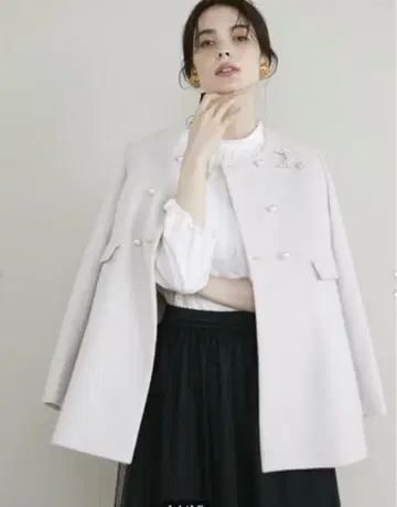 Maglie le cassetto 10주년 펄 미들 코트