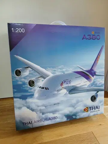 THAI AIRBUS A380 1:200 스케일 모델