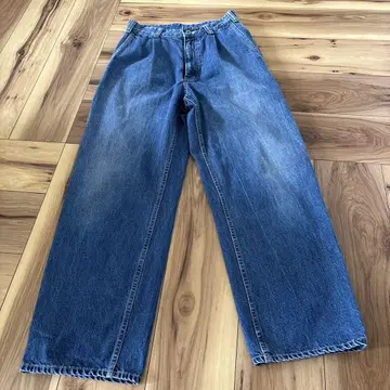 Veritecoeur 와이드 데님 팬츠