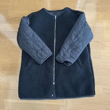 레이빔즈 퀼팅 보아 자켓