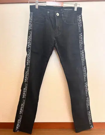 ARMANI EXCHANGE 블랙 데님 팬츠 28
