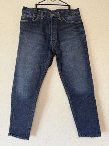 럭스 맥레거 DENIM 테이퍼드 데님 팬츠 32