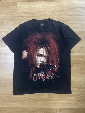 Bootleg hide tee 밴드 티셔츠