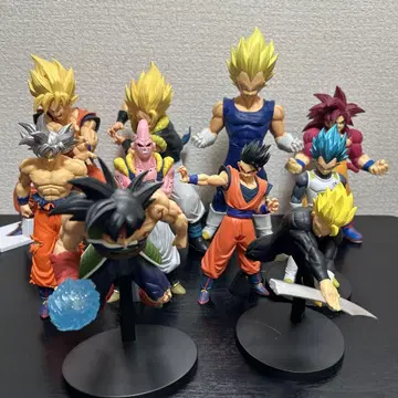 드래곤볼 피규어 세트 10개