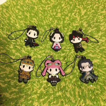 대역전재판 러버 스트랩 컬렉션 6개 세트