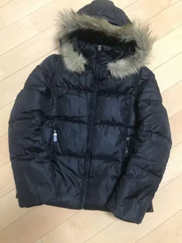 [ 새상품급 ] 페더 x 다운 후드 탈부착 다운 자켓 M 사이즈 블랙