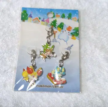 포켓몬 센터 메탈 참 포코록 푸호꼬 할롱 눈놀이