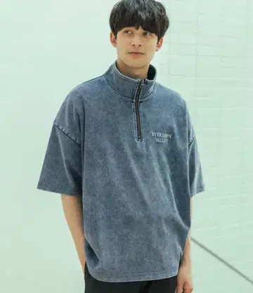 하프 지퍼 셔츠