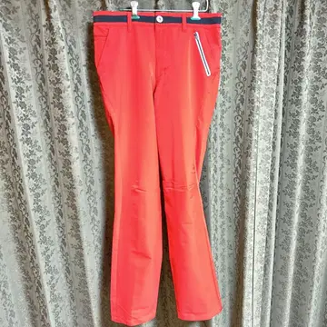 le coq sportif 빨간색 슬림핏 팬츠