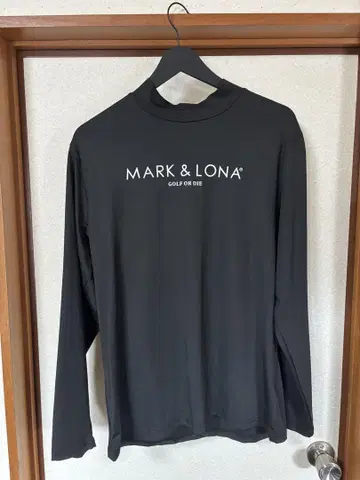 MARK & LONA 블랙 긴팔 셔츠 XXL