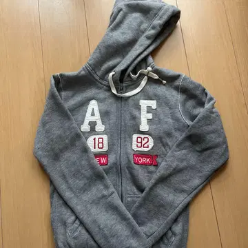 Abercrombie & Fitch 그레이 후드티
