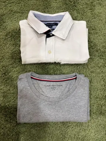 타미힐피거(Tommy Hilfiger) 피케 셔츠와 셔츠 세트