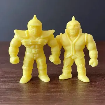 근육맨 지우개 (당시물) 왕위쟁탈편 빅 바디와 마리포사 (노랑)