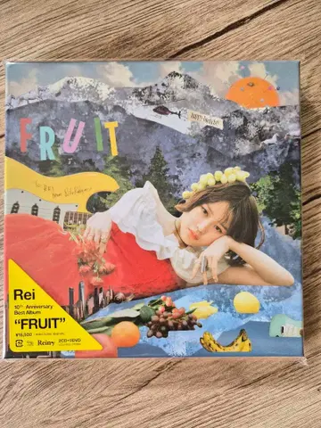 Rei 10주년 베스트 앨범 [ FRUIT ] 한정판 CD2+DVD2