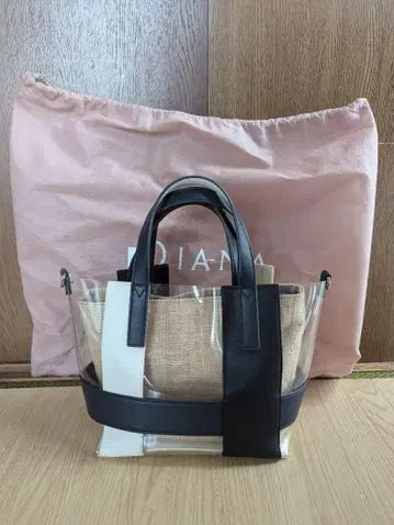 DIANA 클리어 핸드백