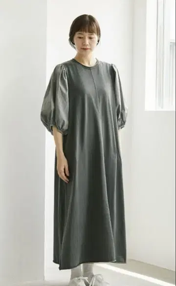 카르도파브리카 A라인 원피스 그레이
