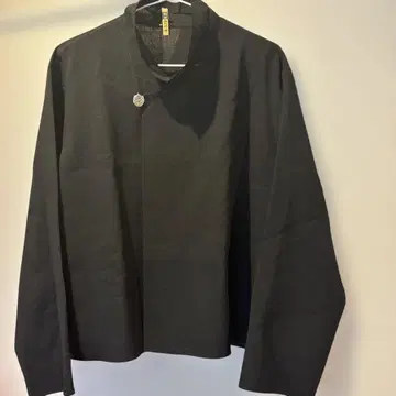 요건 레일 블랙 자켓 안감 없음