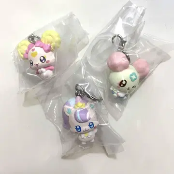 미개봉 푸치큐아 메지루시 액세서리 2 가챠 3개 세트