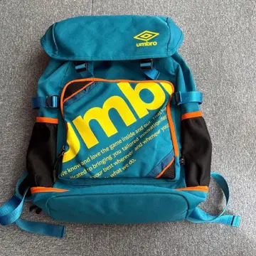 umbro 로고 백팩 블루