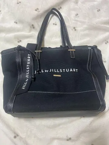JILL by JILL STUART 프릴 레이어드 토트백 블랙