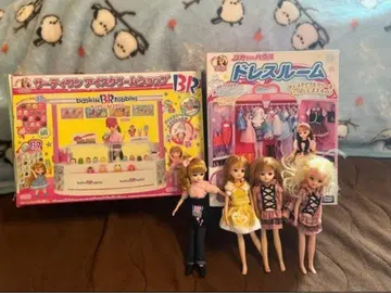리카짱 서티원 아이스크림 샵 & 드레스룸 세트