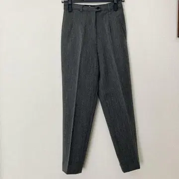 ETRO 에트로 울 팬츠 슬랙스 스트라이프 그레이 38 이탈리아제